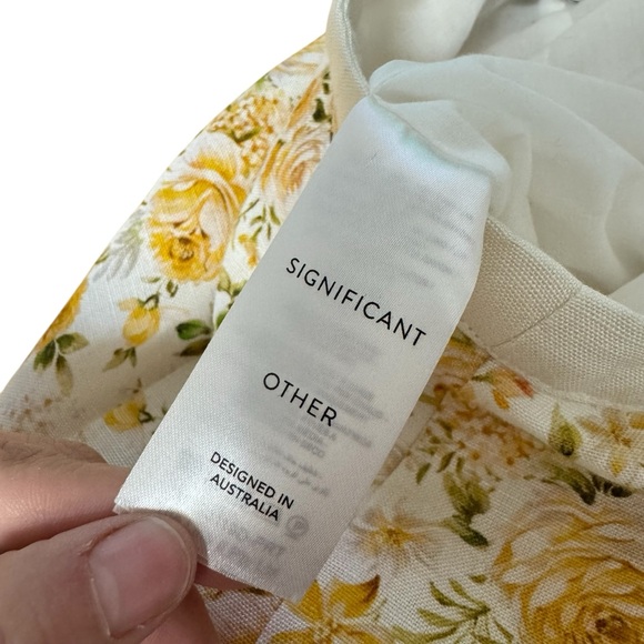 Anthropologie Significant Other‎ Alanna Sleeveless Rosalie Floral Maxi Dress - Picture 13 of 15